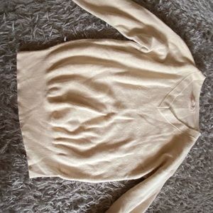 Cream sweater